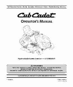 Cub Cadet Lawn Mower LTX1050VT-page_pdf